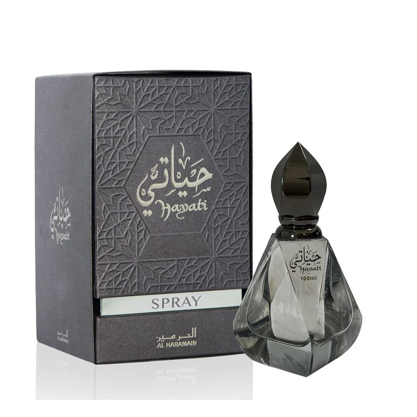 Perfume Al Haramain Hayati Eau De Parfum 100ml Em Spray Unissex - imagem 2