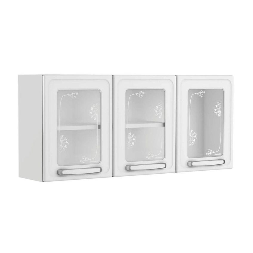 Cozinha Completa Aco Evidence 14 Portas 2 Gavetas Branco Bertolini - imagem 2