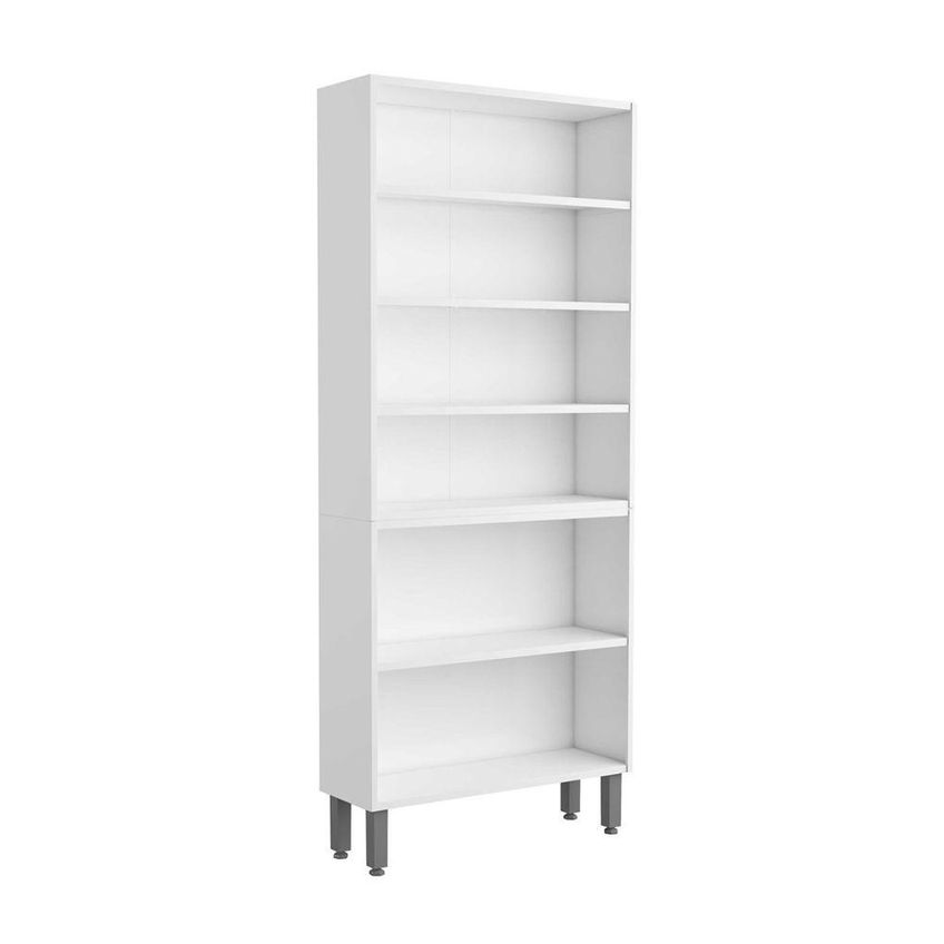 Paneleiro De Cozinha Em Aço Evidence 6 Portas 80cm Branco Bertolini - imagem 3