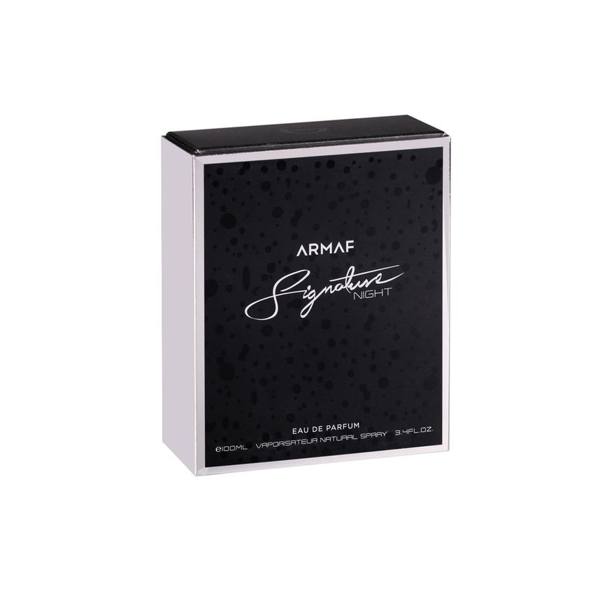 Perfume Armaf Signature Night Eau De Parfum 100ml Para Homens - imagem 3