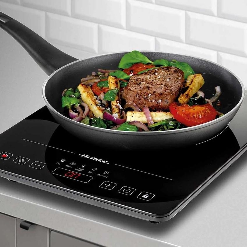 Cooktop Ariete Portatil 28cm Com 1 Zona De Indução Em Vitrocerâmico 1200w Preto 220v 00c199700arbr - imagem 4