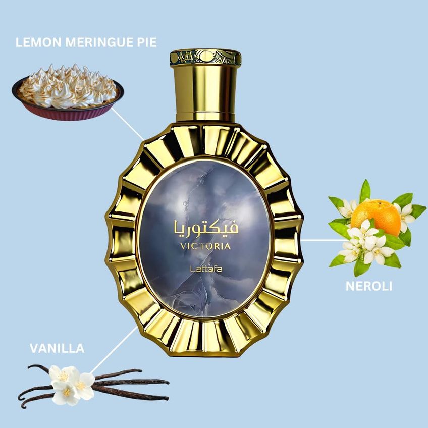 Perfume Lattafa Victoria Eau De Parfum 100ml Para Mulheres - imagem 4