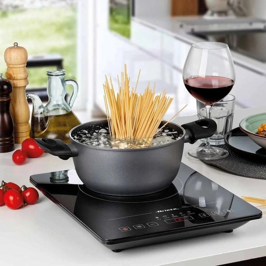 Cooktop Ariete Portatil 28cm Com 1 Zona De Indução Em Vitrocerâmico 1200w Preto 220v 00c199700arbr - imagem 5
