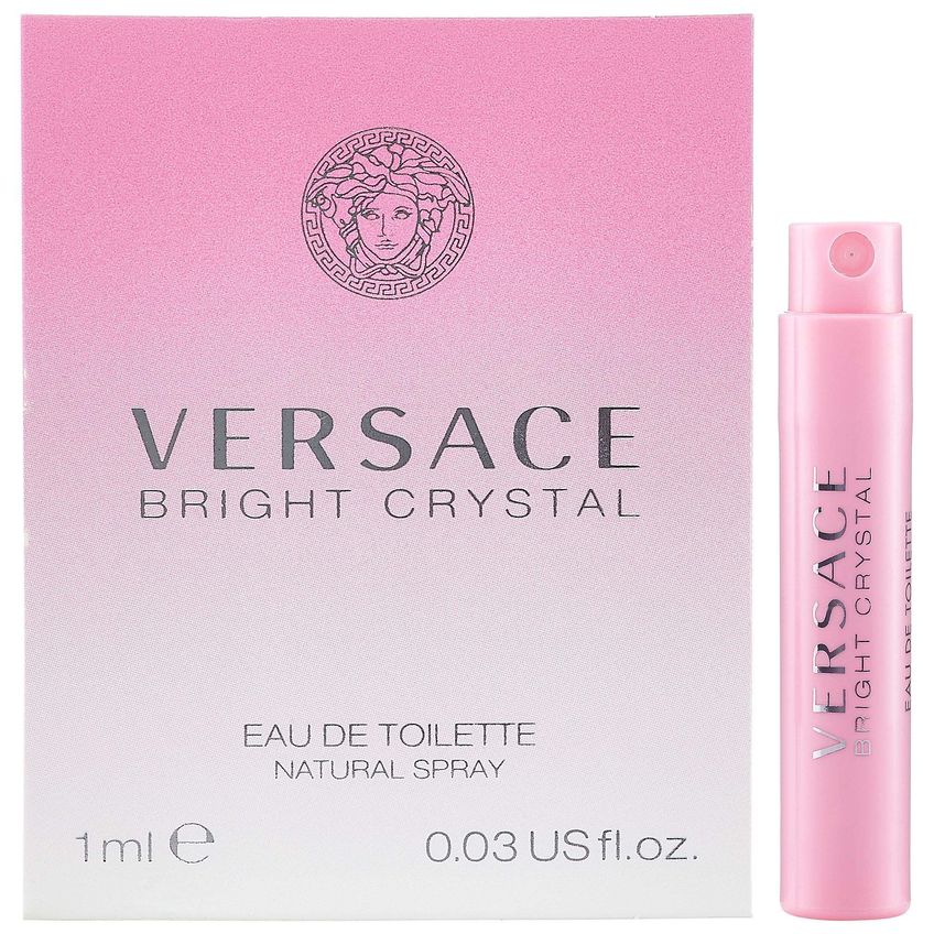 Perfume Versace Bright Crystal Edt Mini 1 Ml Feminino - imagem 2