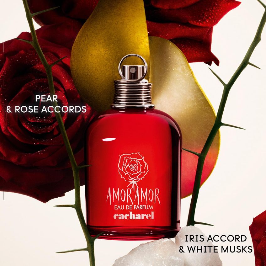 Perfume Cacharel Amor Amor Eau De Parfum 100ml Para Mulheres - imagem 2