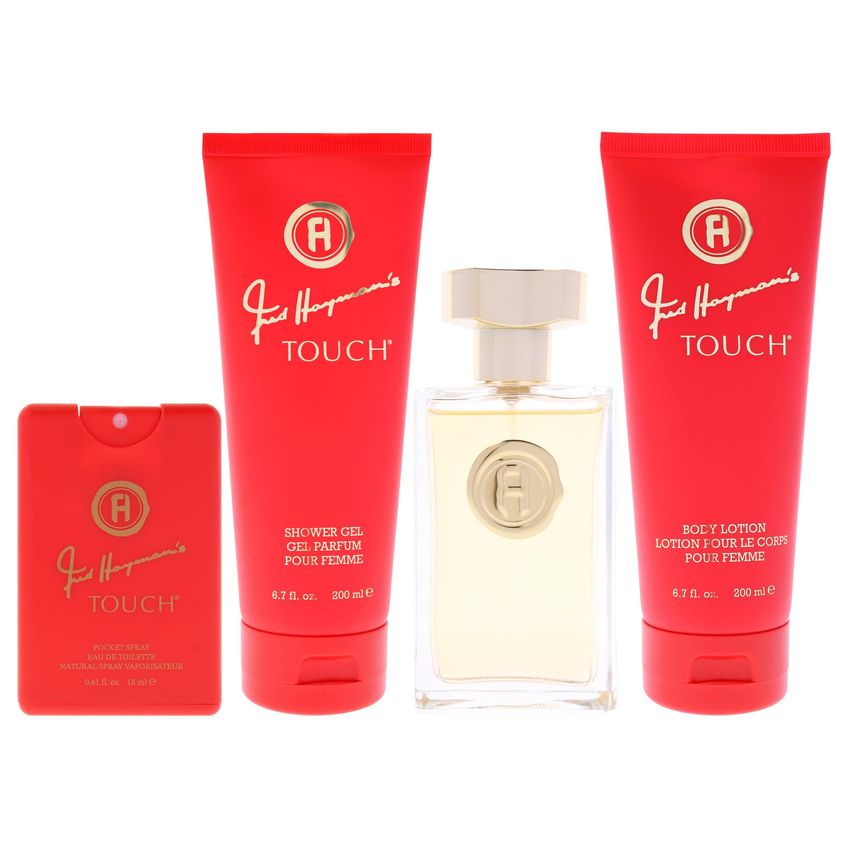 Kit De Presente De Fragrância Fred Hayman Touch 4 Peças Para Mulheres - imagem 2