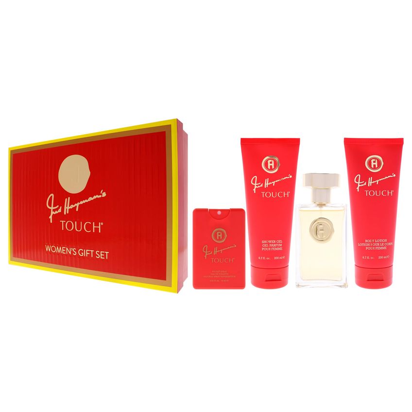 Kit De Presente De Fragrância Fred Hayman Touch 4 Peças Para Mulheres - imagem 4