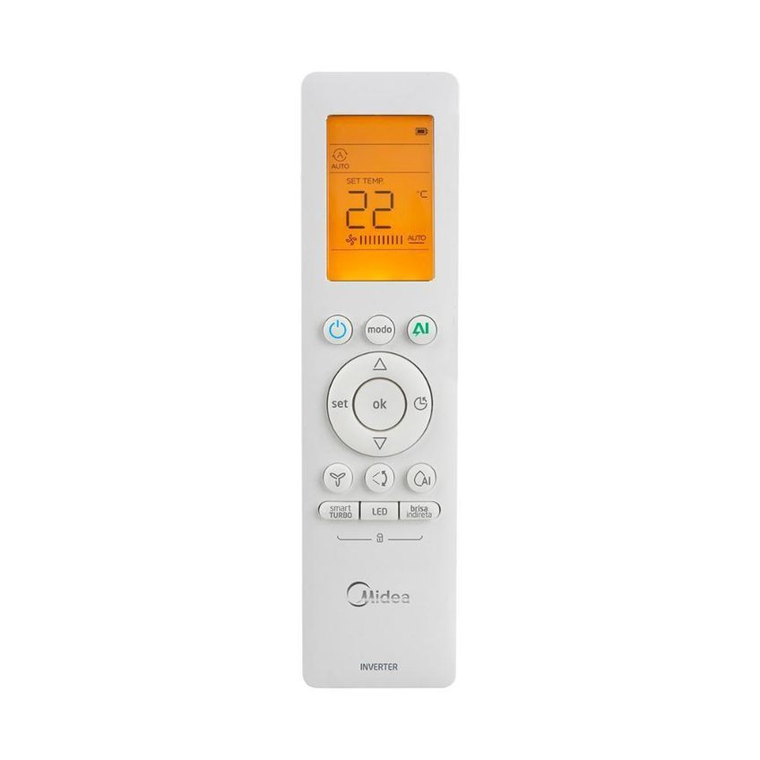 Ar Condicionado Split Hi Wall Springer Midea Inverter 18000 BTUs Quente Frio 220V Ecomaster Grafite - imagem 5