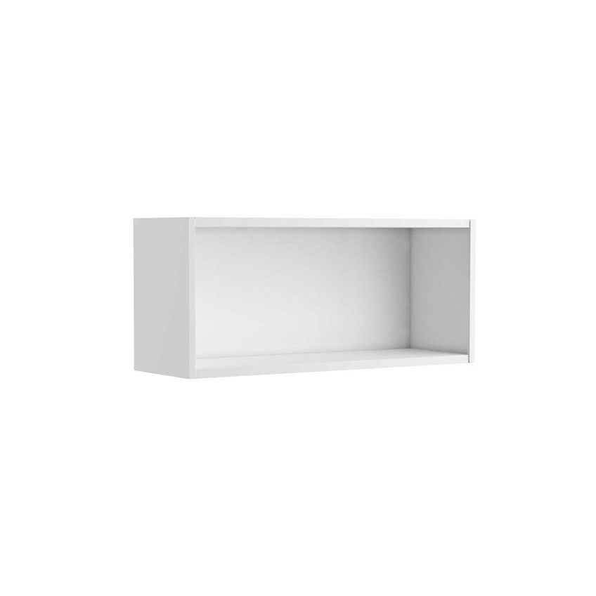 Armário Aéreo De Cozinha Evidence 80cm 2 Portas Aço Branco - imagem 4