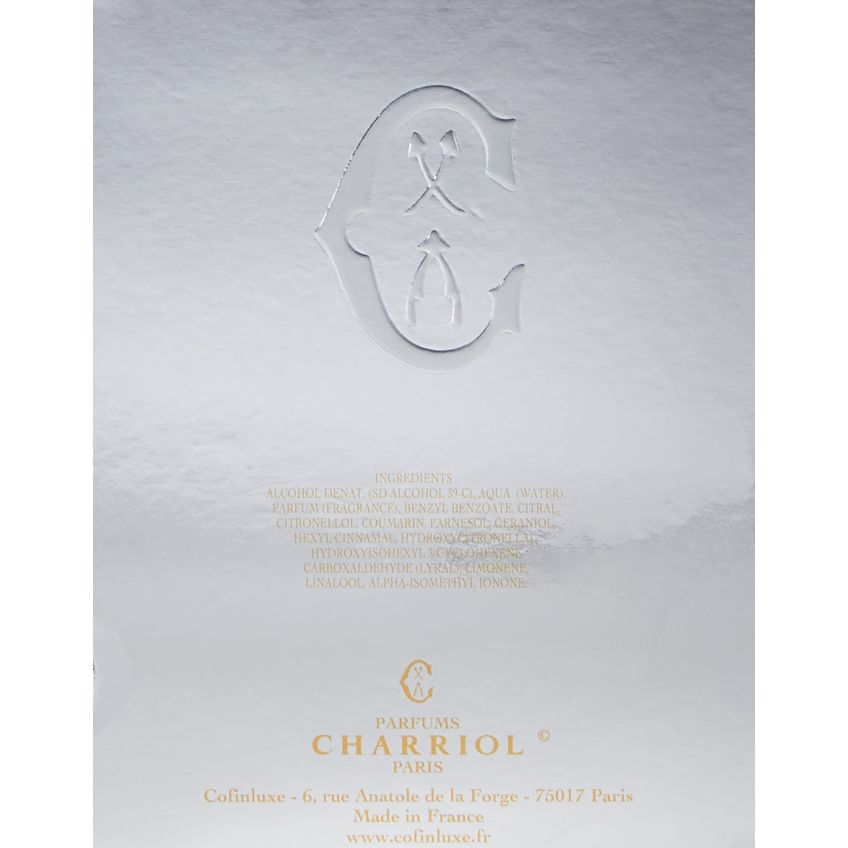 Perfume Charriol Royal Platinum Eau De Parfum 100 Ml Para Homens - imagem 3