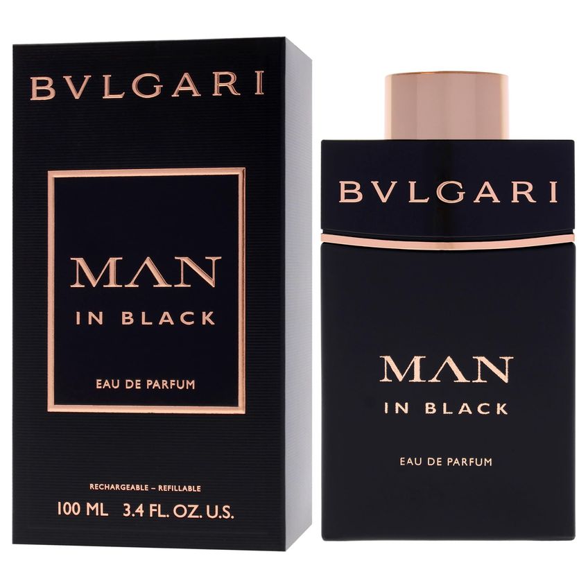 Perfume Bvlgari Man In Black Eau De Parfum 100 Ml Para Hombre - imagem 4