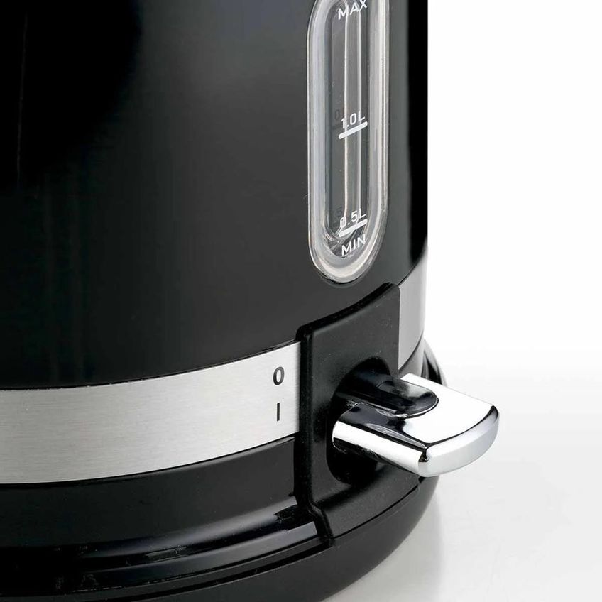Chaleira Elétrica Ariete Moderna 1,7l Em Aço Inox 1500w Preto 127v 00c28540carbr - imagem 3