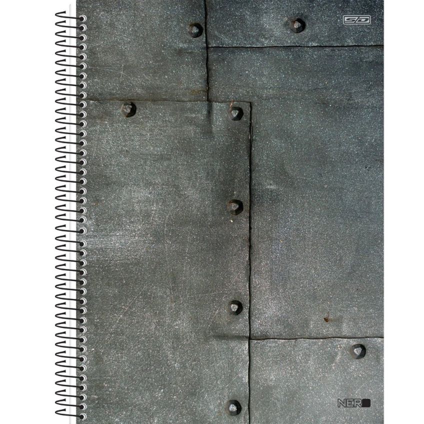 Caderno Espiral Capa Dura 1 Matéria - 80 Folhas - Nero - São Domingos - imagem 2