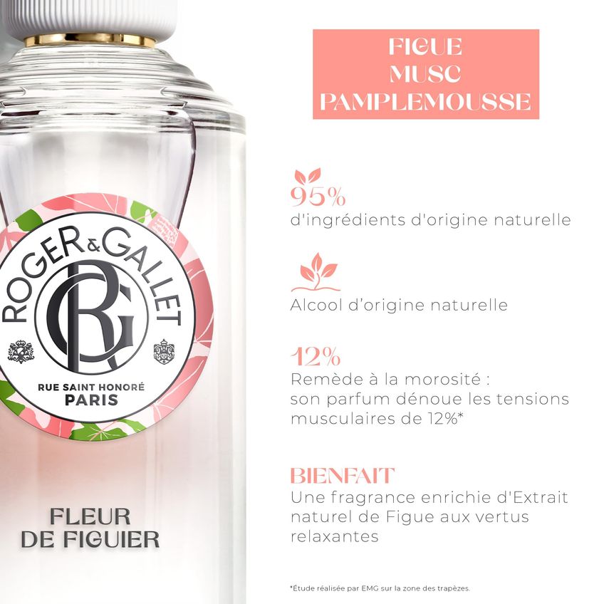 Spray Corporal De Água Perfumada Roger & Gallet Fig Blossom 100ml - imagem 3