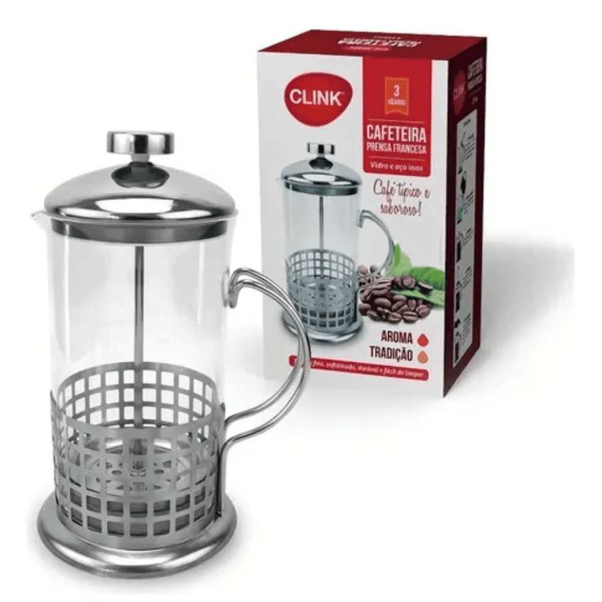 Cafeteira Francesa Prensa 350ml Clink Clink - imagem 4