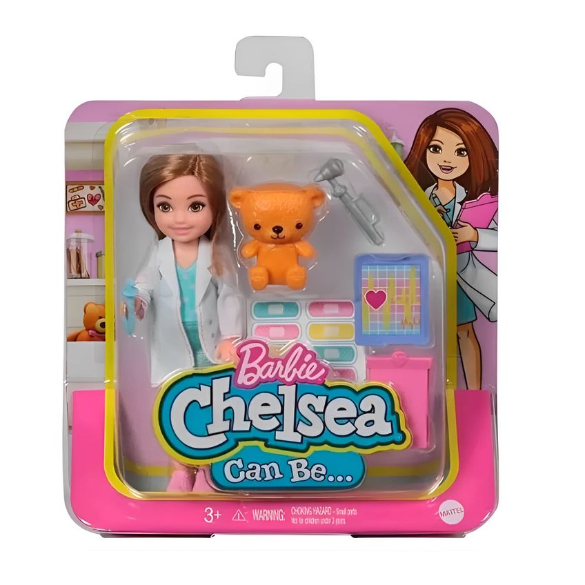 Boneca Barbie Chelsea Profissões Medica Mattel - imagem 5