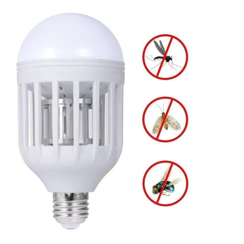 Lâmpada Led Anti Pernilongo Mata Mosquitos Zika Outros Insetos 110v - imagem 3