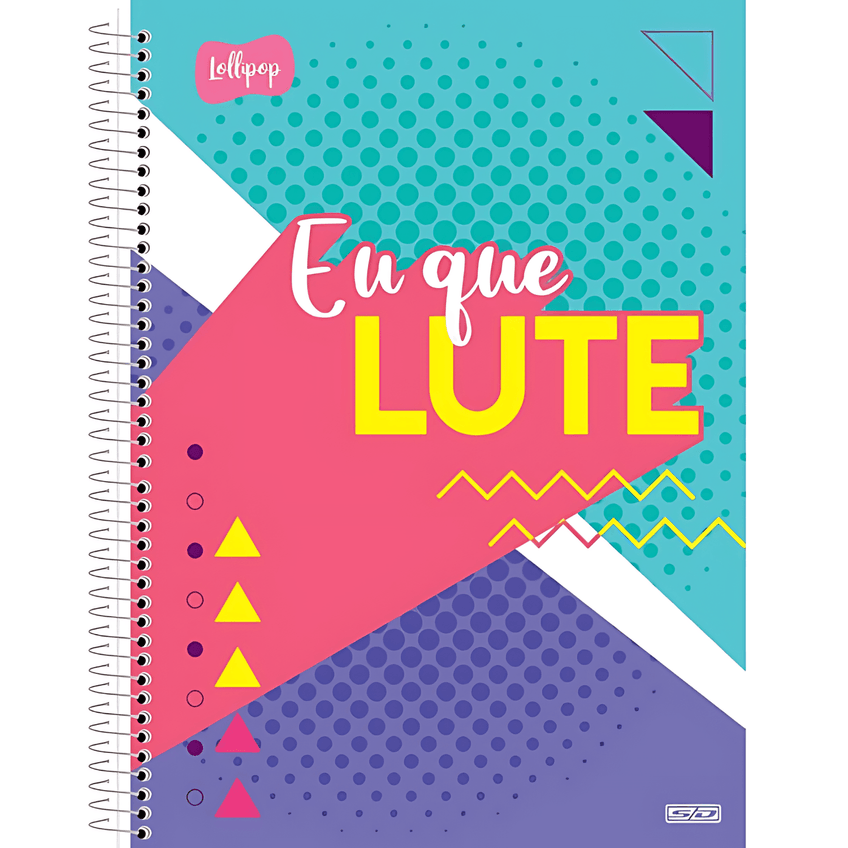 Caderno Espiral Capa Dura 1 Matéria - 80 Folhas - Lollipop - São Domingos - imagem 4
