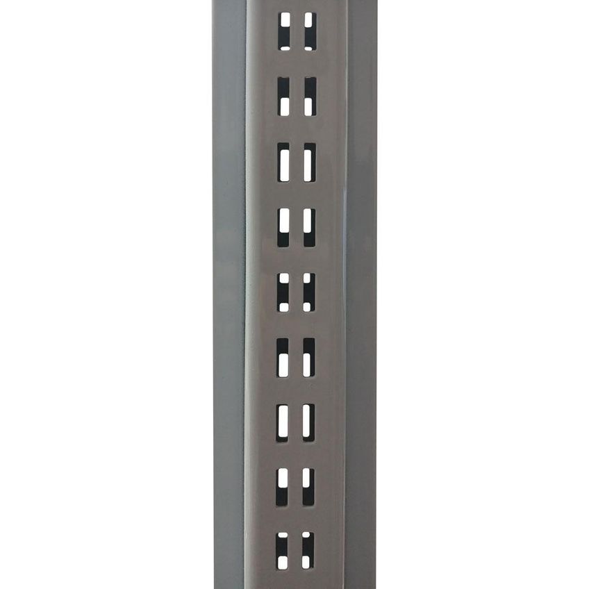 Pé Coluna New Plus Para Gôndolas De Supermercado 2m Base De 40cm Preto - Sa Gôndolas - imagem 3