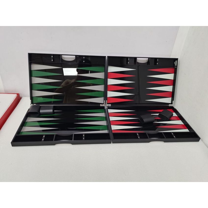 Jogo De Gamão Ready Covers 46 Cm Acrílico Premium - imagem 3