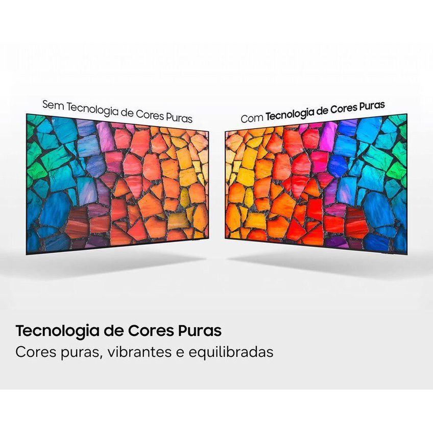 Smart TV Samsung UN65M75HAGXZD 65 Mini LED 4K Preto Bivolt - imagem 3