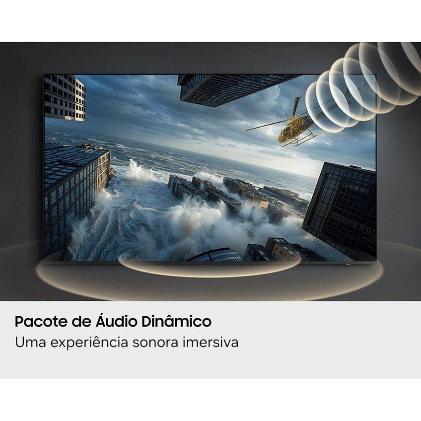 Smart TV Samsung UN85M75HAGXZD 85 4K Mini LED Preto Bivolt - imagem 5