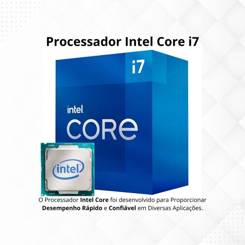 PC Solução Completa Intel Core i7 16GB SSD 512GB Monitor 19 Geforce GT 4GB - imagem 4