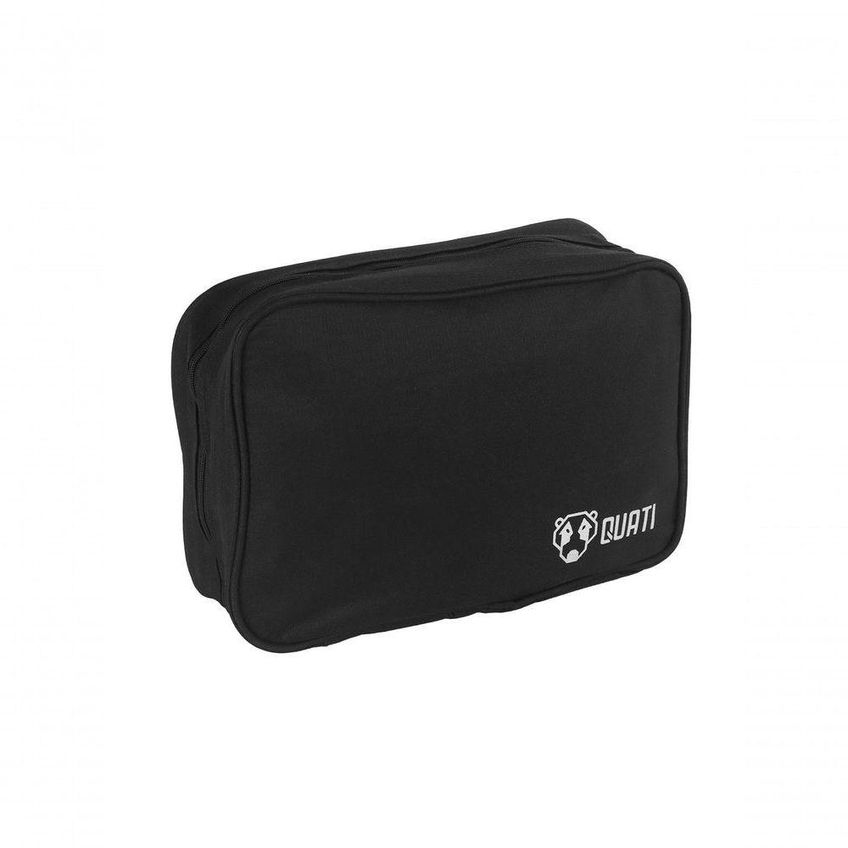 Necessaire Para Viagem Quati Qnp-10 Em Oxford 25x17x8,5cm Preta Unissex - imagem 3