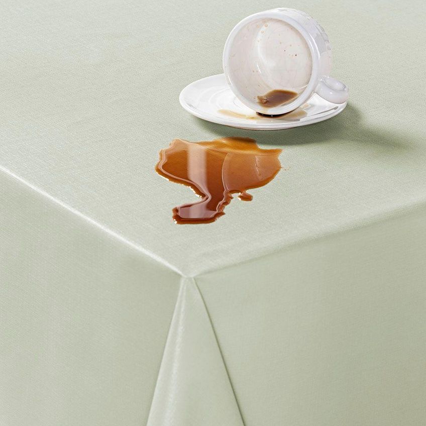Toalha De Mesa Lisa Térmica Em PVC E Polietileno 200cm X 140cm 01 Peça Clara Luz Decora - imagem 3