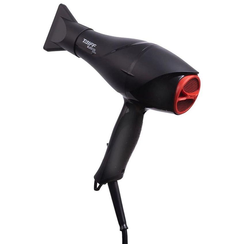 Secador de Cabelo Black Ion 2000W Iônico 2 Temperaturas Preto Taiff 110V - imagem 3