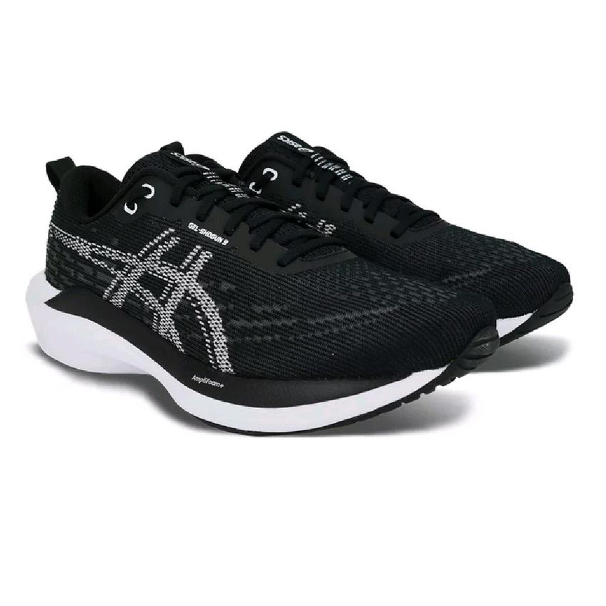 Tênis Asics Gel-Shogun 9 Preto/Branco 43 - imagem 5