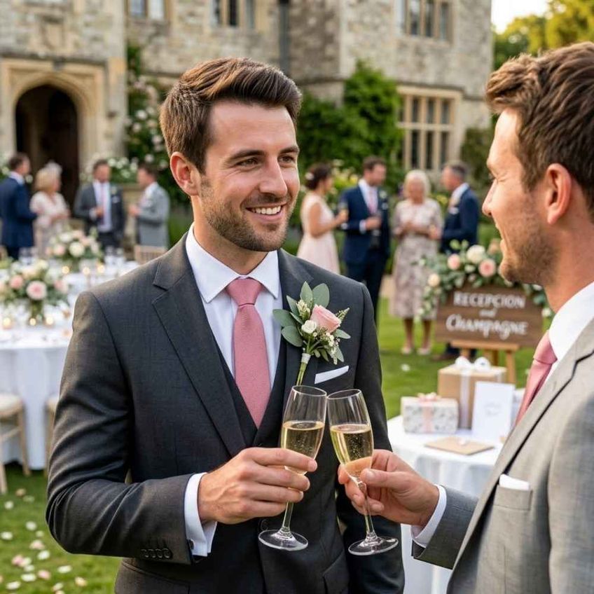 Kit 2 Gravatas Social Masculina Slim Lisa Eventos Casamento Padrinho Trabalho Congresso Várias Cores Tons De Rosa - imagem 5