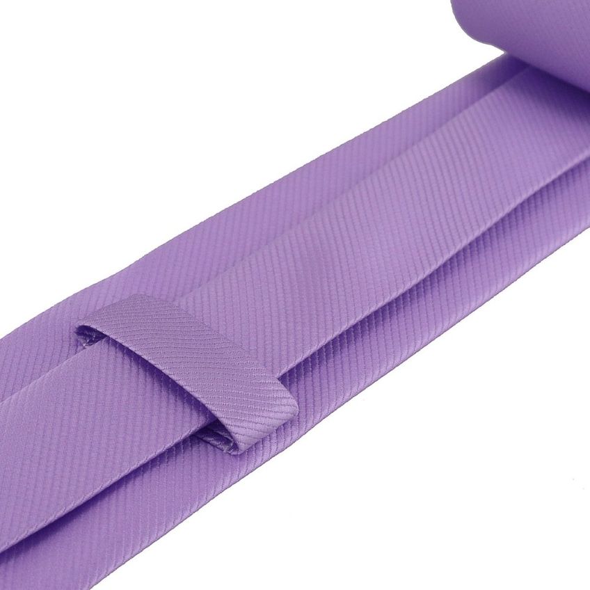 Kit 9 Gravatas Masculina Social Slim Premium Várias Cores Tons De Roxo Lisa Elegante Padrinhos Formatura Trabalho - imagem 4