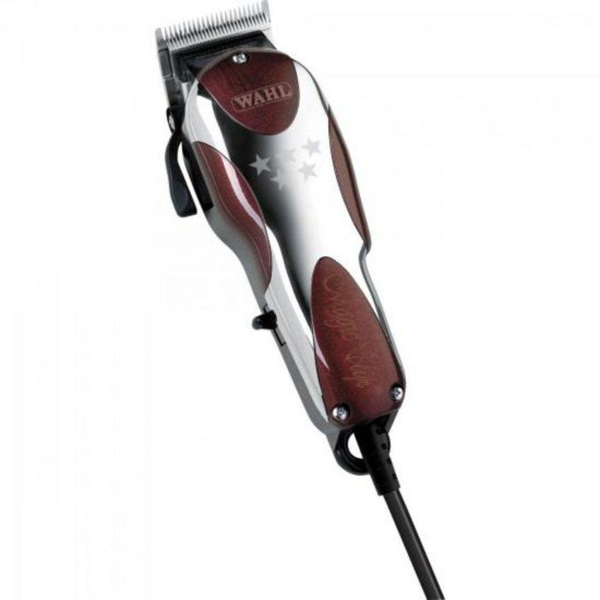 Máquina De Corte Wahl Magic Clip Profissional Lâmina Aço Inoxidável Cabo Elétrico Preto 220v - imagem 3