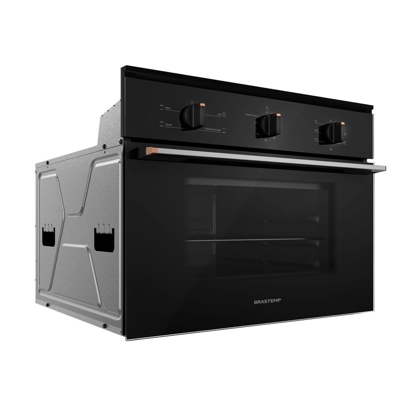 Forno De Embutir Elétrico 47 Litros Com 3 Modos De Preparo Preto Brastemp - Bob47ae 220v - imagem 2