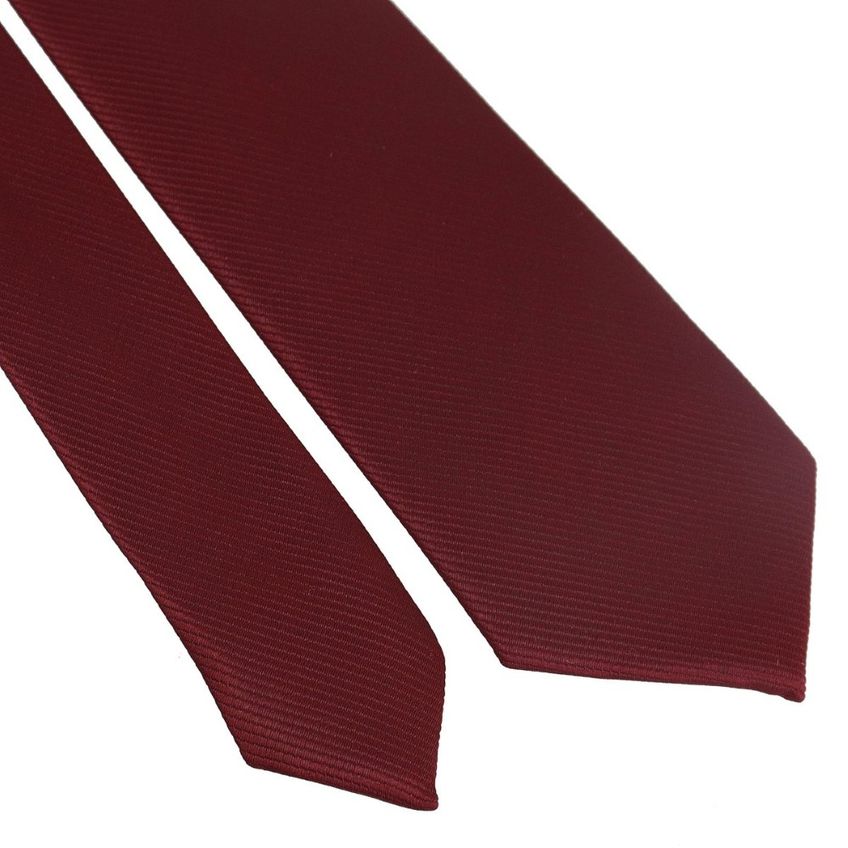 Kit 9 Gravatas Masculina Social Slim Premium Várias Cores Tons De Vermelho Lisa Elegante Padrinhos Formatura Trabalho - imagem 3