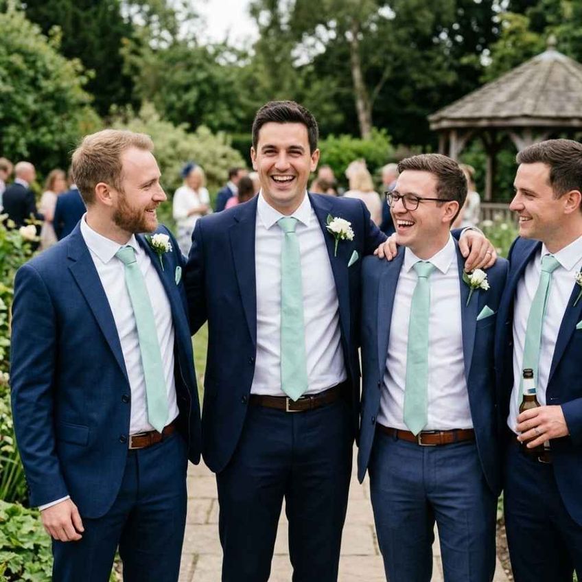 Kit 13 Gravatas Social Várias Cores Tons De Verde Masculina Slim Lisa Padrinho Casamento Noivo Trabalho Congresso - imagem 5