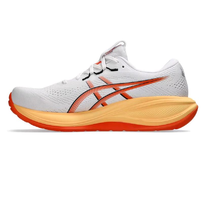 Tênis Asics Gel-Cumulus 28 Branco/Laranja 43 - imagem 2
