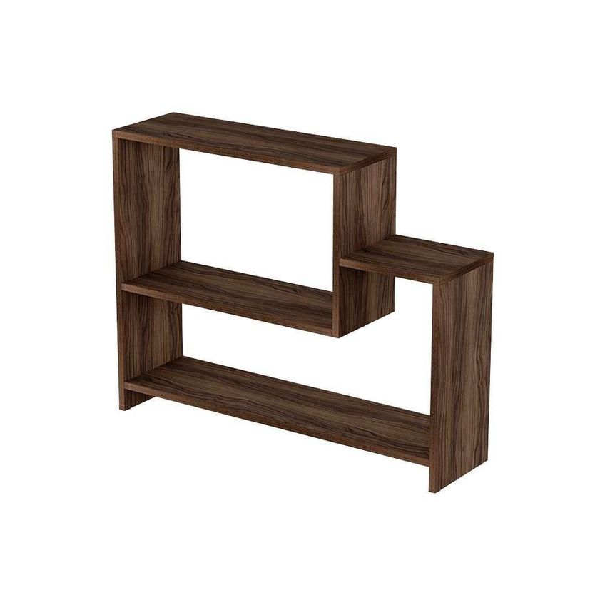 Rack Para TV Girona 55" 77cm MDP Café Mercado Das Prateleiras - imagem 3