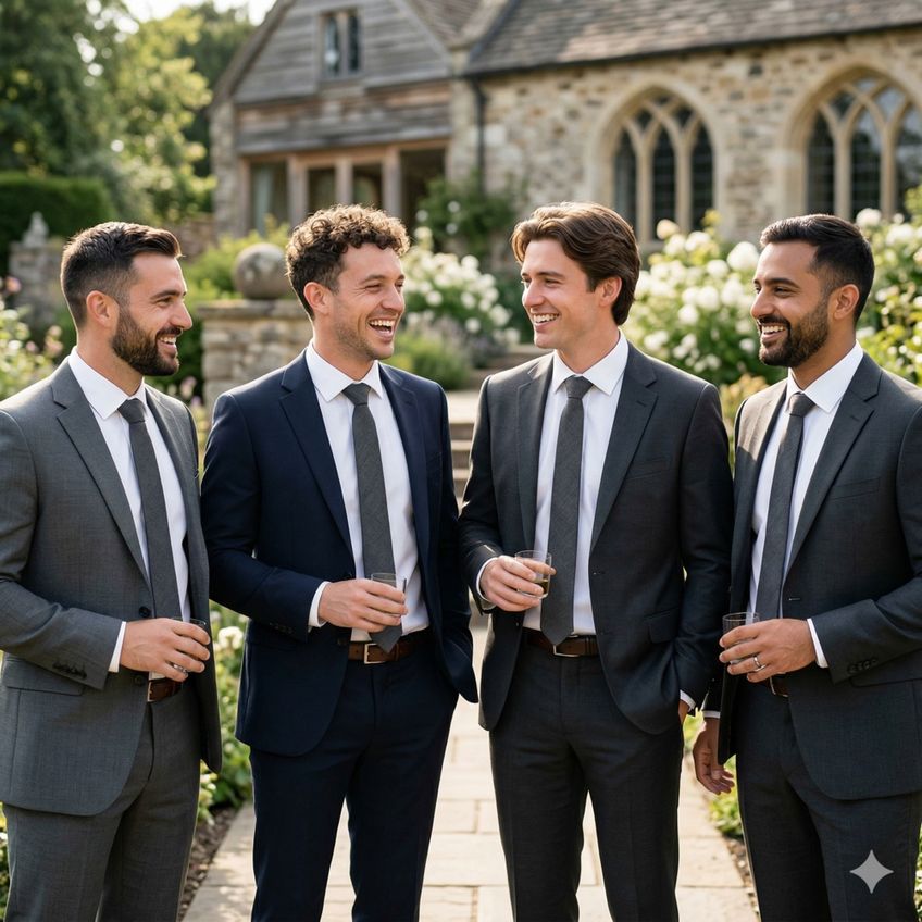 Kit 2 Gravatas Social Masculina Slim Lisa Eventos Casamento Padrinho Trabalho Congresso Várias Cores Tons De Cinza - imagem 5