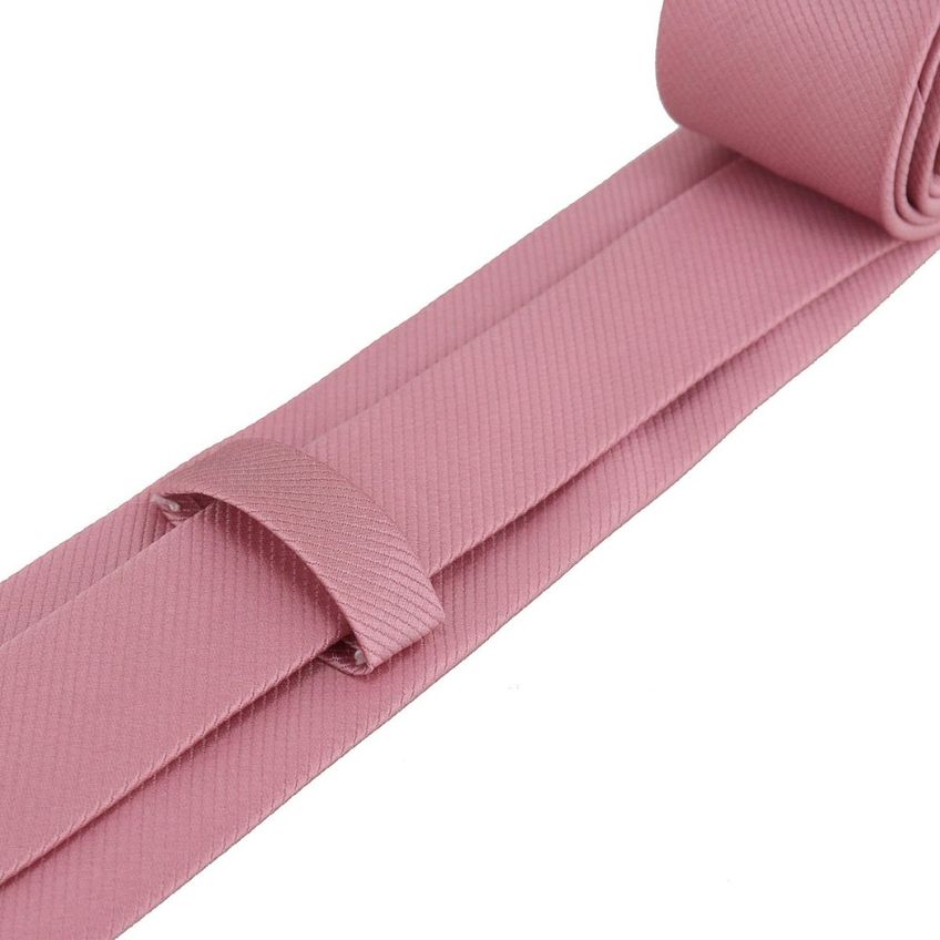 Kit 9 Gravatas Masculina Social Slim Premium Várias Cores Tons De Rosa Lisa Elegante Padrinhos Formatura Trabalho - imagem 4