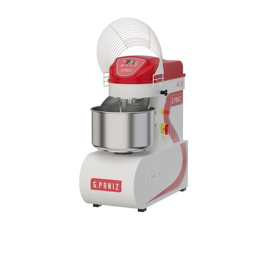 Amassadeira Espiral AE 25 T E Com Motor Trifásico 250 RPM Branco G. Paniz 220V - imagem 3
