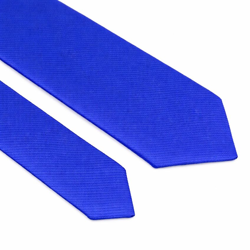 Kit 9 Gravatas Masculina Social Slim Premium Várias Cores Tons De Azul Lisa Elegante Padrinhos Formatura Trabalho - imagem 3