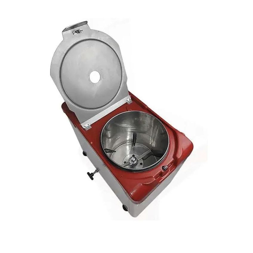 Amassadeira Rápida AR-15-1 15kg Cuba Aço Inox Escovado Vermelho e Branco Braesi 220V - imagem 2