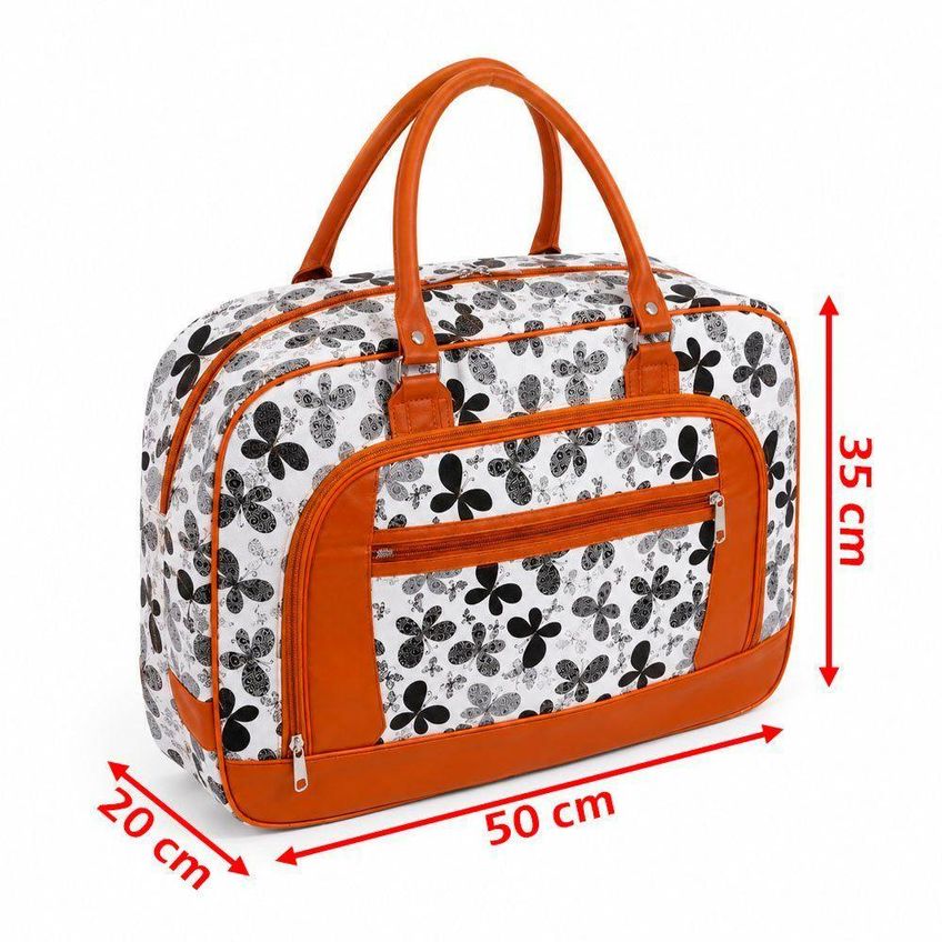 Bolsa Sacola Mala De Viagem Grande Com Alça Poliéster 35cm X 50cm X 20cm Preto - imagem 3