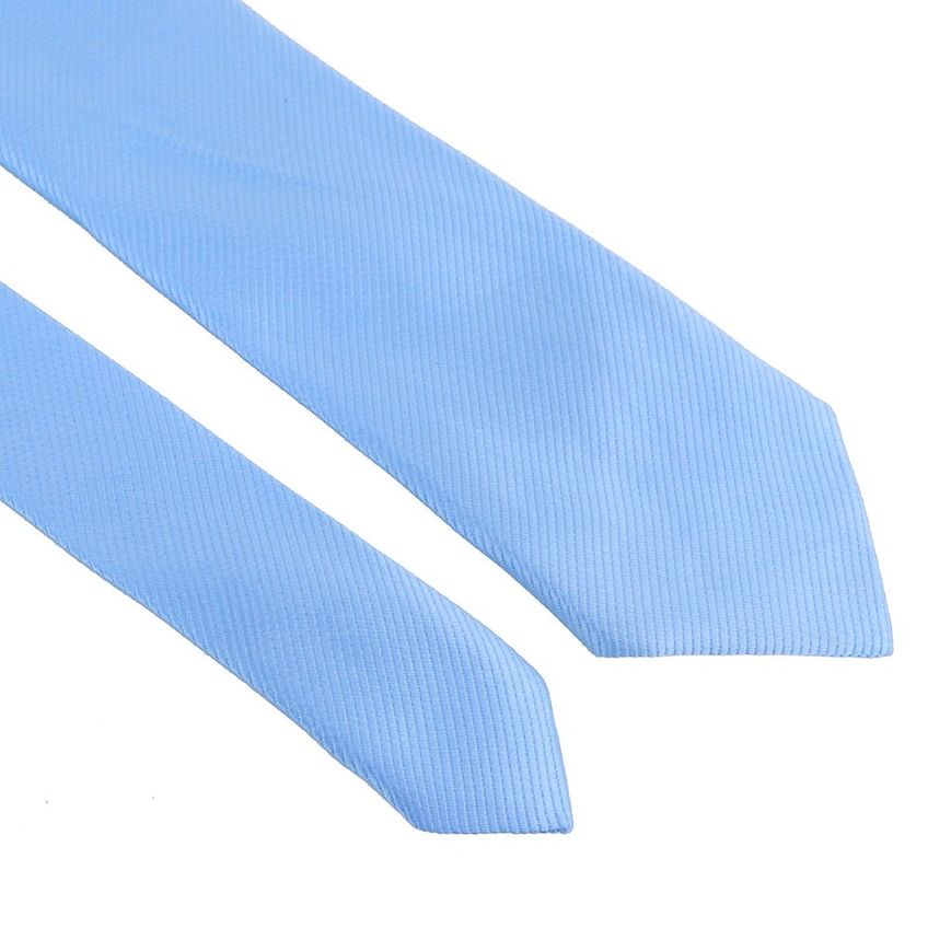 Kit 13 Gravatas Social Várias Cores Tons de Azul Masculina Slim Lisa Padrinho Casamento Noivo Trabalho Congresso - imagem 3