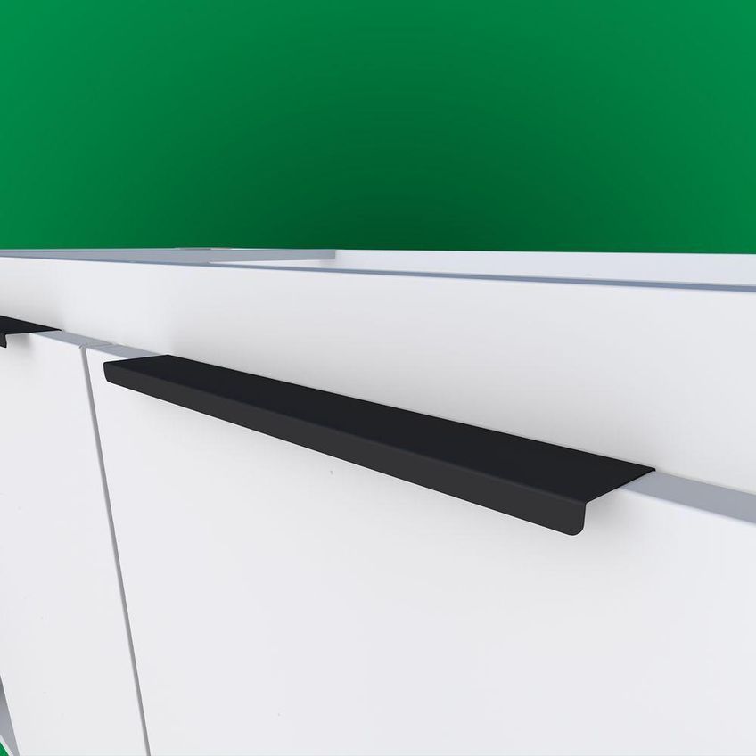 Gabinete Cozinha Júpiter Sem Porta 3 Gavetas Aço 192cm Branco Cozimax - imagem 3