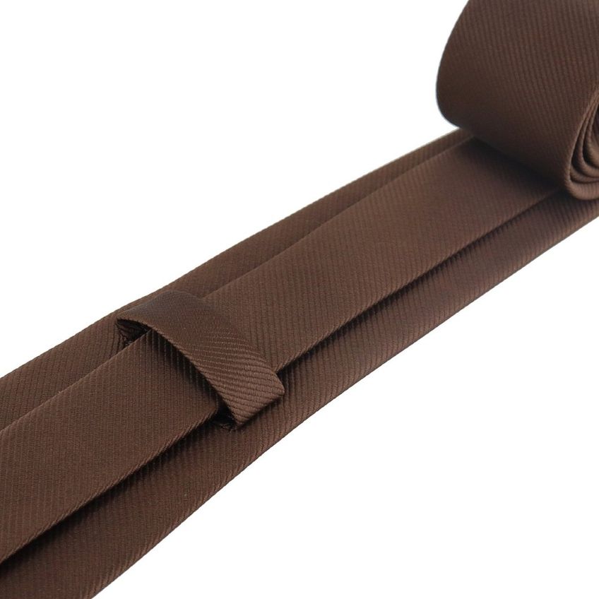 Kit 9 Gravatas Masculina Social Slim Premium Várias Cores Tons Terrosos Lisa Elegante Padrinhos Formatura Trabalho - imagem 4