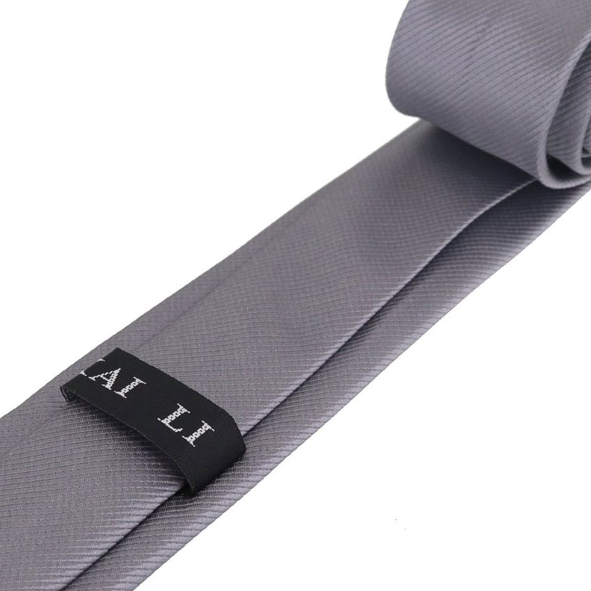 Kit 13 Gravatas Social Várias Cores Tons De Cinza Masculina Slim Lisa Padrinho Casamento Noivo Trabalho Congresso - imagem 4