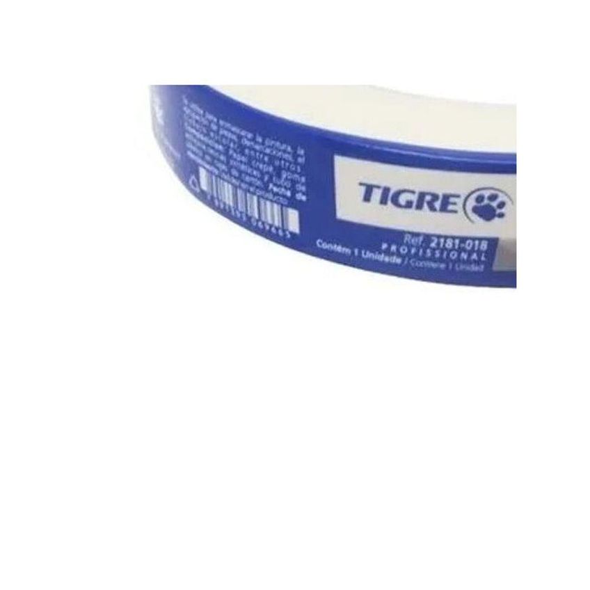Fita Crepe 18mm X 50m Pintura Fixação Temporária Remoção Limpa Bege Tigre - imagem 4